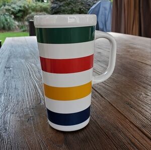 Hudson Bay Company Ceramic Coffee Cup Mug Travel HBC No lid